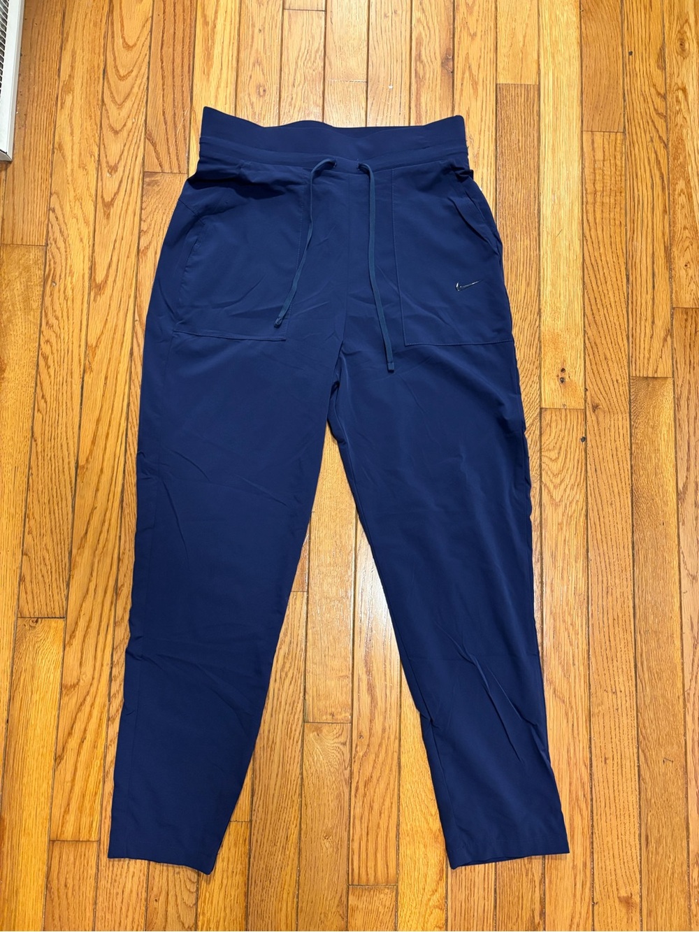 Nike Dri-fit Women’s Navy Stretch Jogger Bottoms